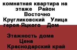 1-комнатная квартира на 6 этаже › Район ­ Восточно-Кругликовский › Улица ­ героя Яцкого › Дом ­ 18 › Этажность дома ­ 18 › Цена ­ 11 000 - Краснодарский край, Краснодар г. Недвижимость » Квартиры аренда   . Краснодарский край,Краснодар г.